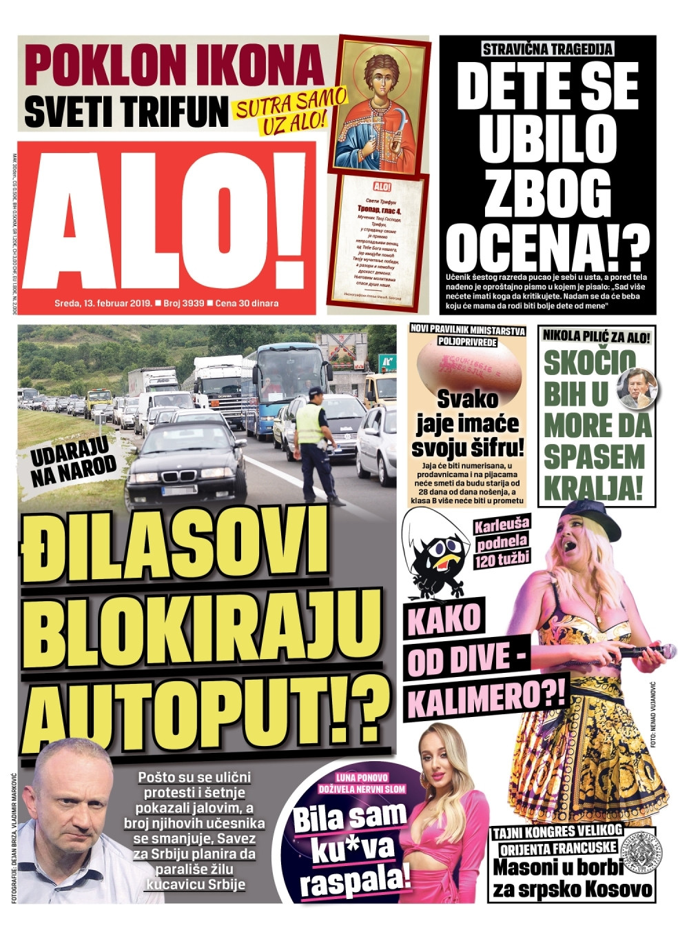 Đilas kreće u pohod! U petak se sprema da parališe žilu kucavicu Srbije! ČITAJTE U ALO!