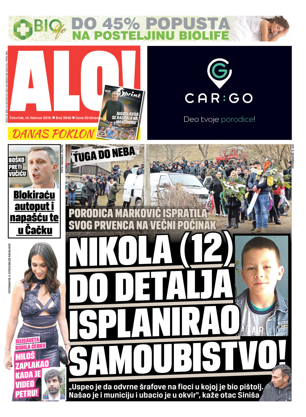 Naslovna za: 14.2.2019.