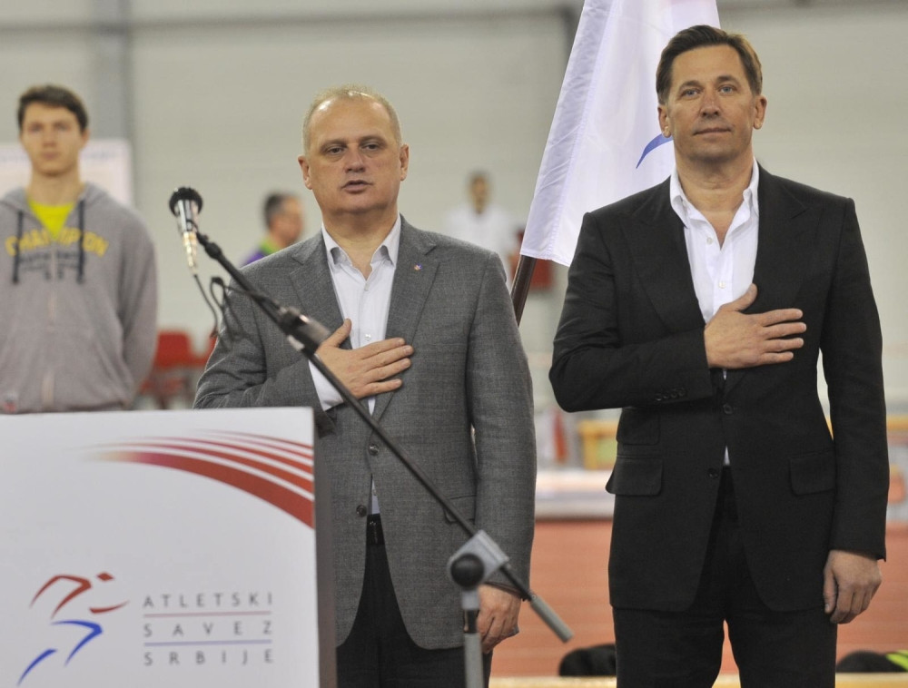 Vesić otvorio četvrti "Serbian open indoor miting"