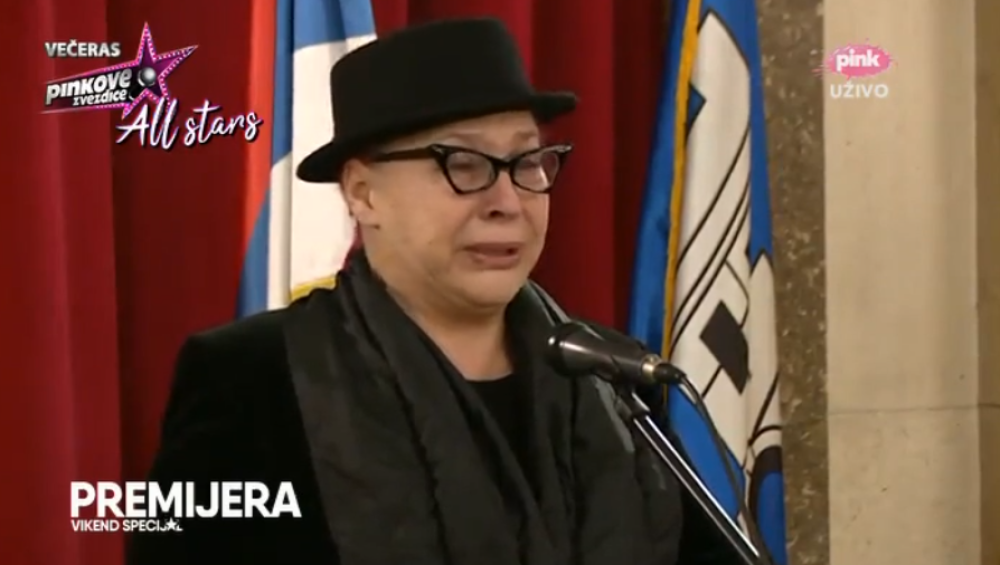 Zorica Brunclik sa knedlom u grlu održala OPROŠTAJNI govor! "Putuj kume sa Anđelima, neka ti je večna slava!" (VIDEO)