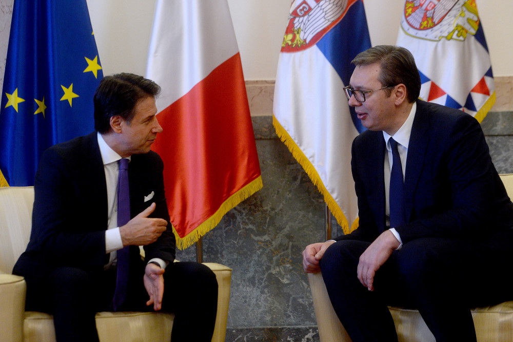 Vučić i Konte se obraćaju javnosti: Italija podržava evropski put Srbije! (VIDEO)