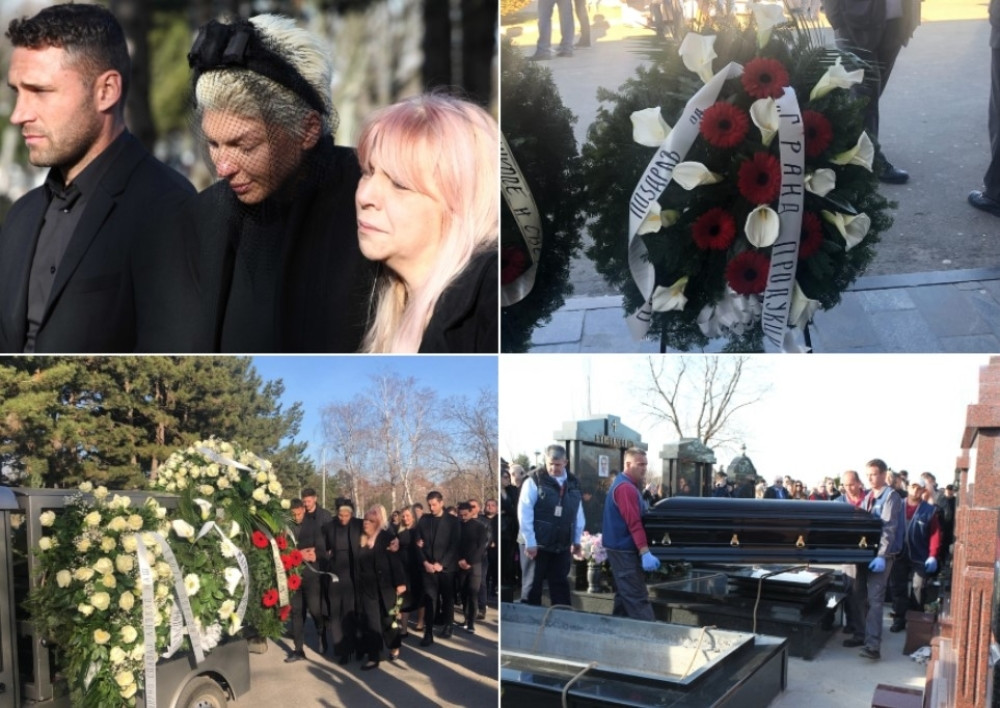 Jelena ispratila majku na večni počinak! Tresla se dok ju je dozivala! Držali je da ne padne! (VIDEO, FOTO)