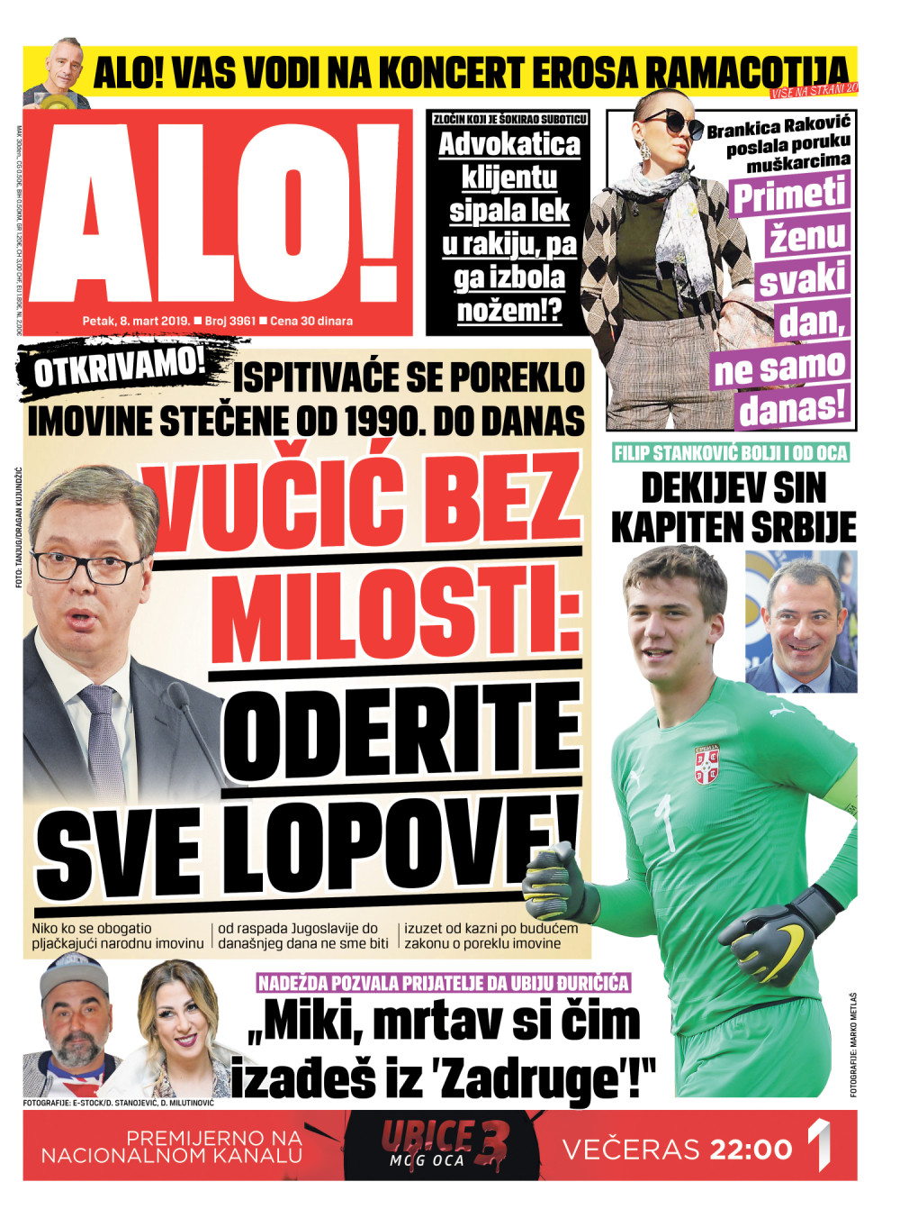 "Miki, mrtav si čim izađeš napolje!"  ČITAJTE U ALO!