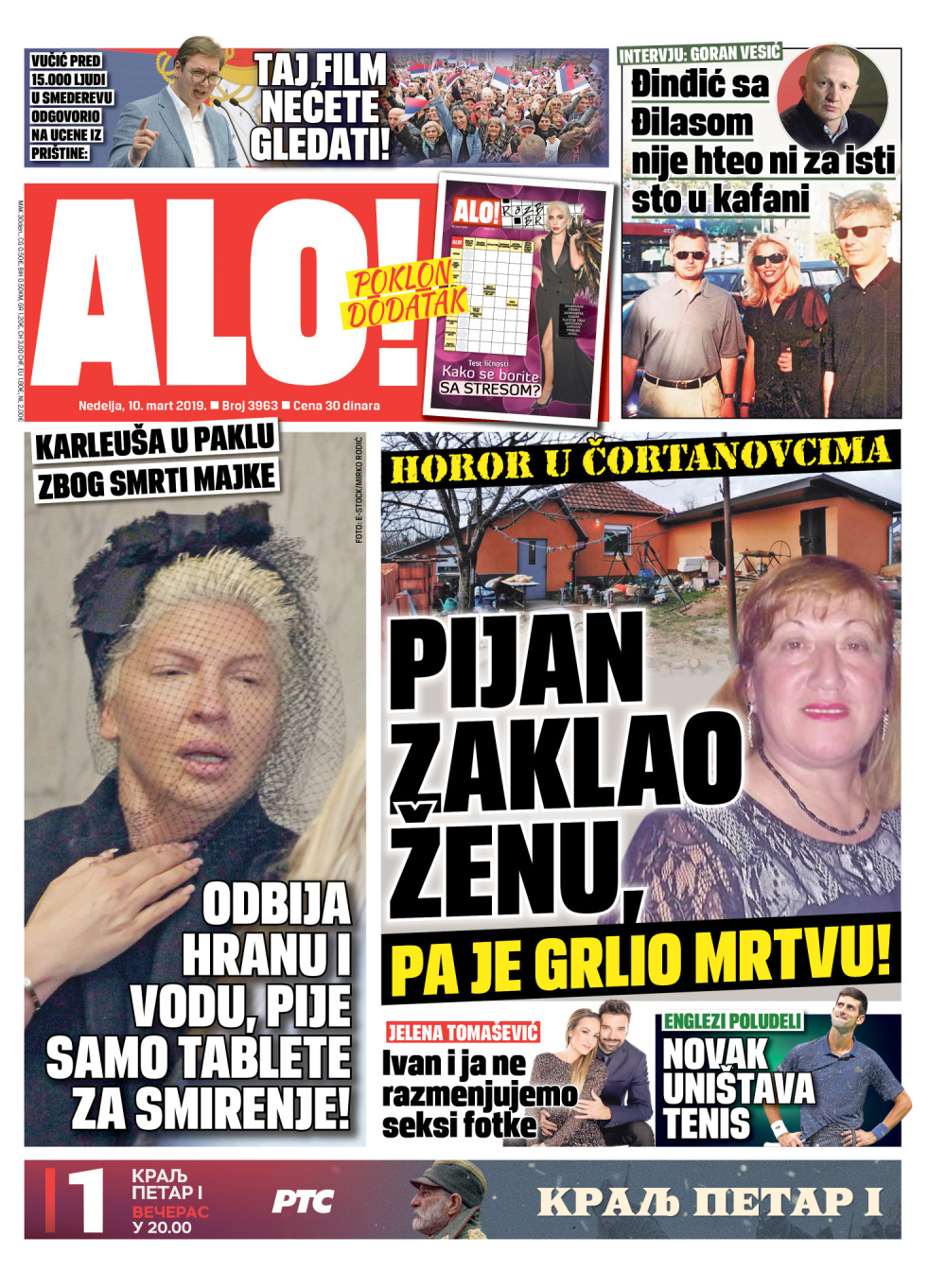 Odbija hranu i vodu, niko ne zna šta će biti sa njom!  ČITAJTE U ALO!