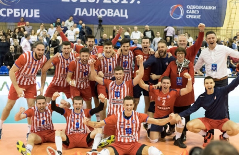 Odbojkašima Zvezde Kup Srbije