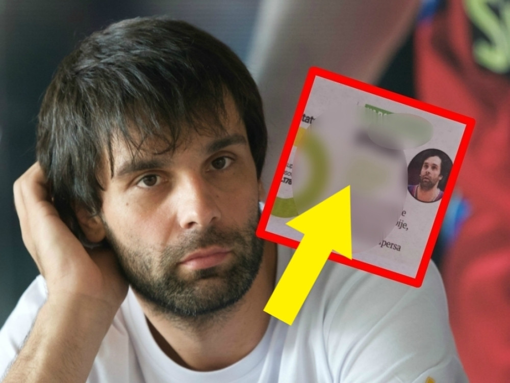 Teodosić po starosti približan Panteliji! Slučajna greška u novinama NASMEJALA SVE (FOTO)