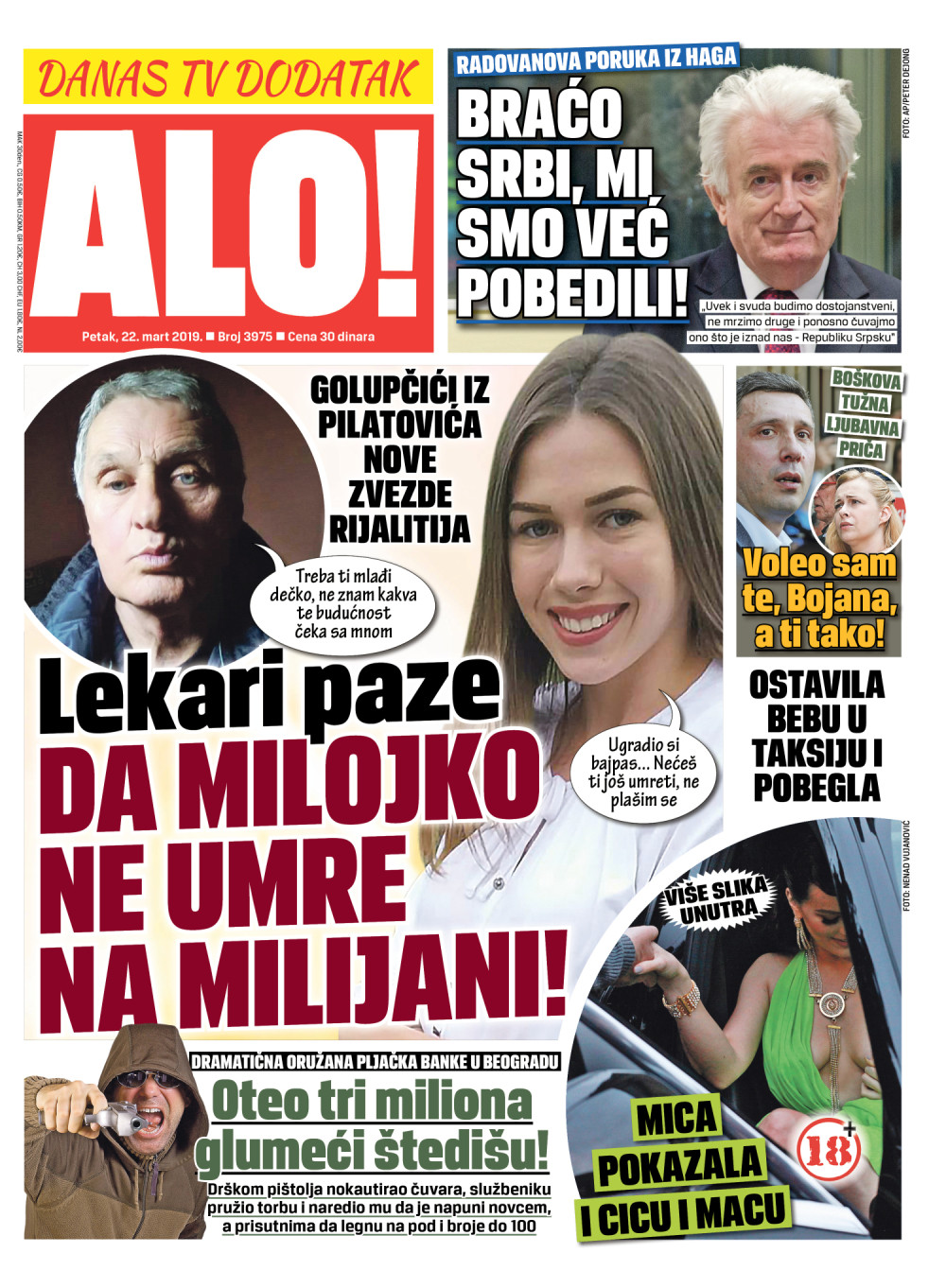 "Često imamo seks, a najneobičnije mesto na kojem smo vodili ljubav je veš-mašina" ČITAJTE U ALO!