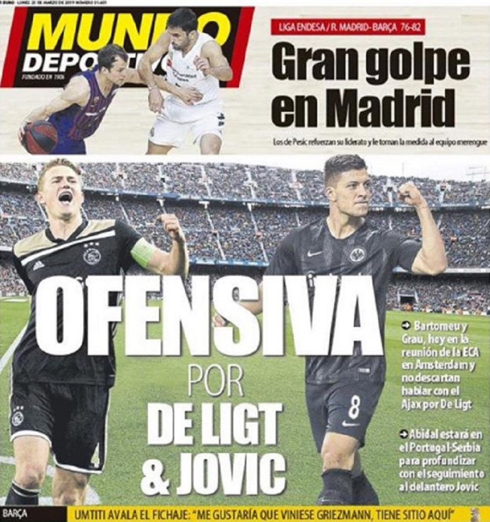 Svi skauti su u Lisabonu, Barsina ofanziva za Jovićem! (FOTO)