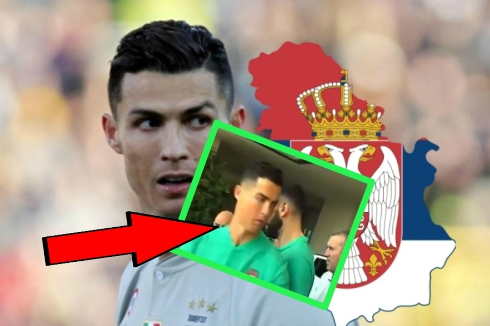 Navijač mu prišao - kad je Portugalac video šta nosi SMESTA JE REAGOVAO! (VIDEO)