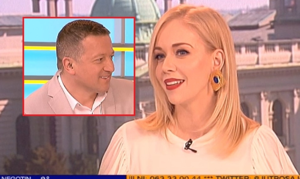 Rozga PREZNOJILA Predojevića! Flertovali uživo u jutarnjem, pa prokomentarisala njegove dodire PO NOGAMA