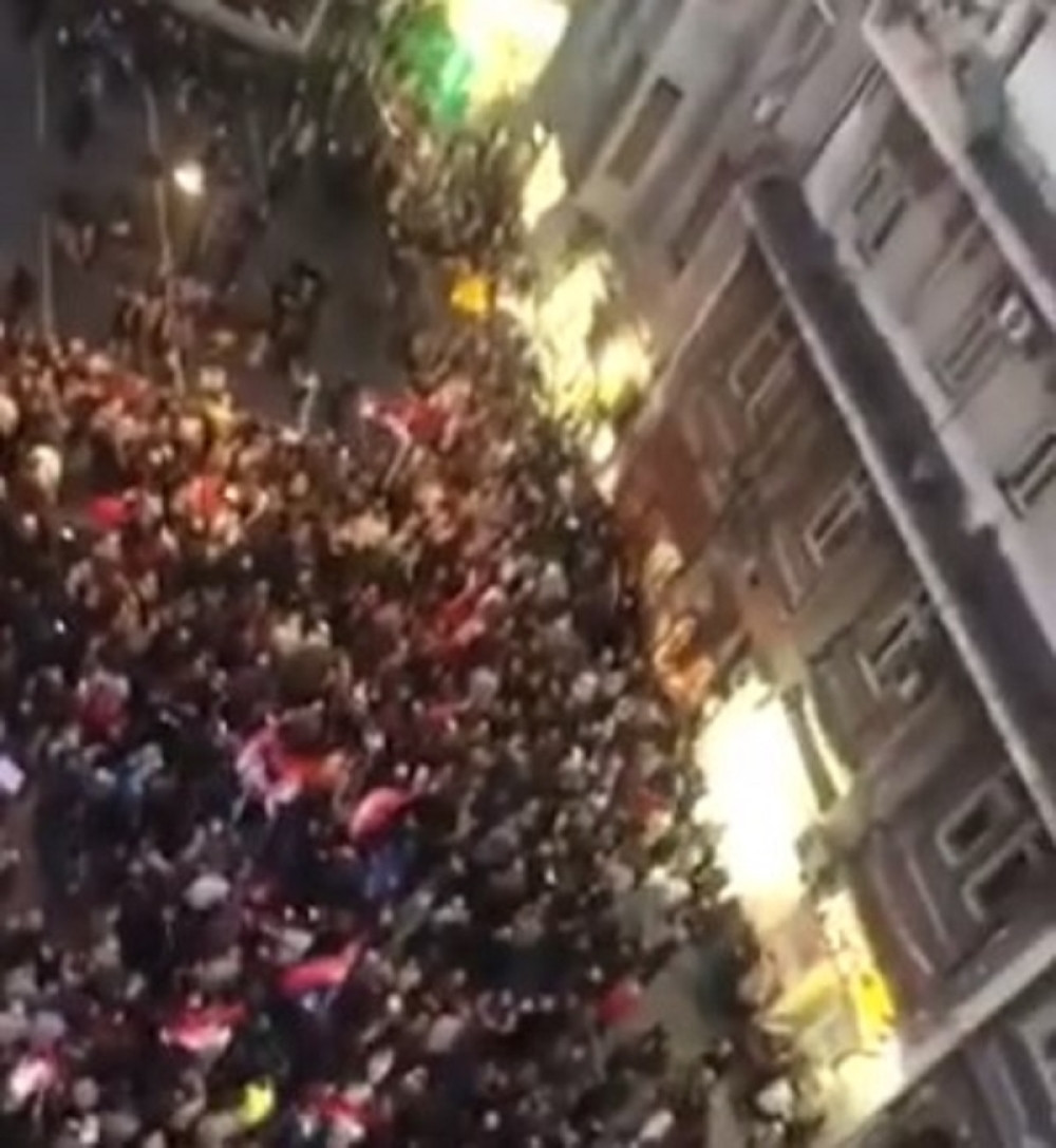 Pogledajte koliko su ljudi na protestu skupili Đilas, Boško i Jeremić (VIDEO)