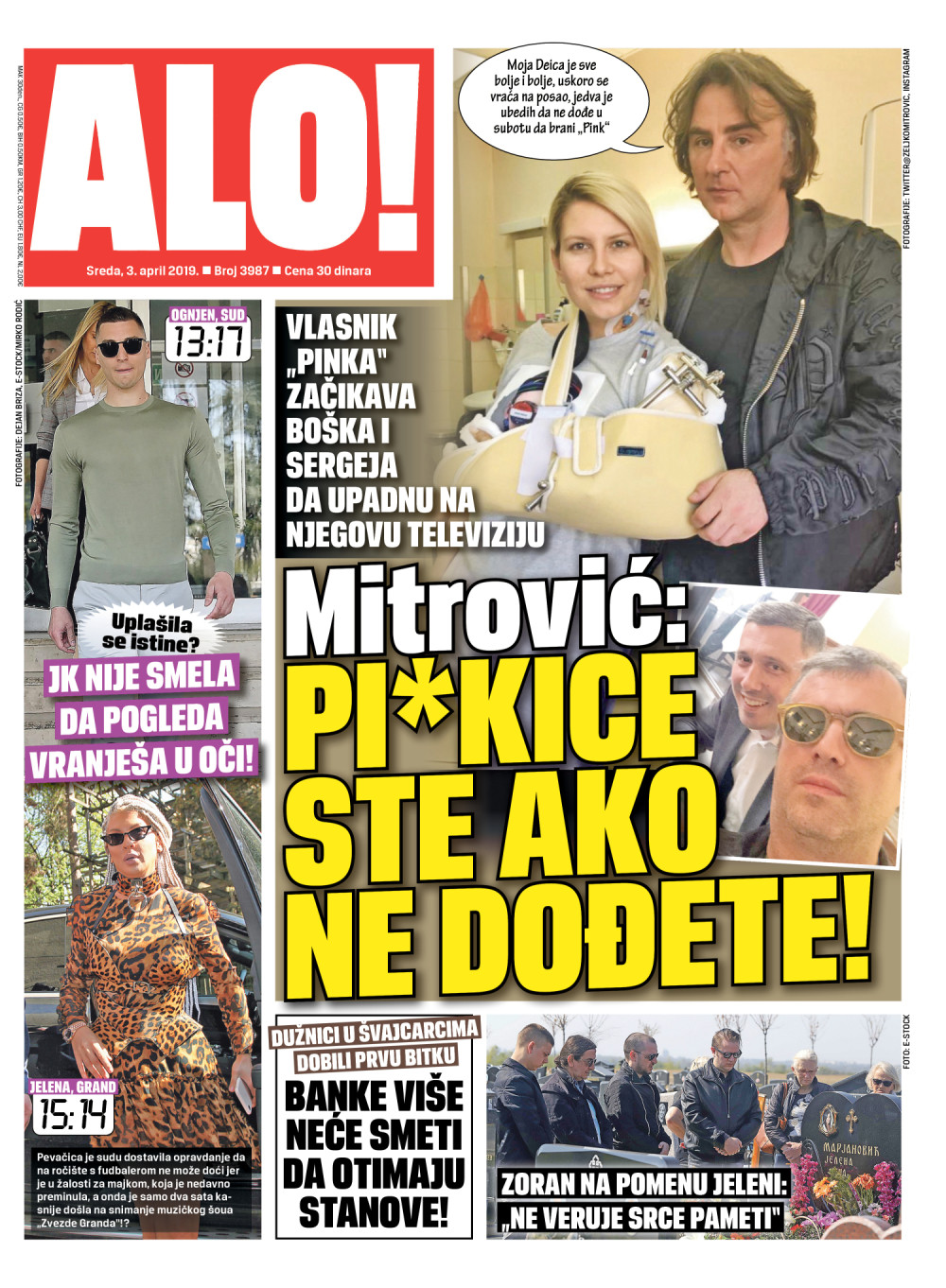 Pi*kice ste ako ne dođete na Pink! ČITAJTE U ŠTAMPANOM IZDANJU ALO!