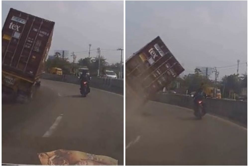 Krenuo da pretiče kamion, vozač ga nije video, ovaj dan će da slavi kao DRUGI ROĐENDAN! (VIDEO)