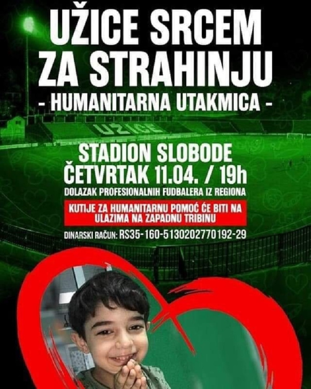 Sportisti najavili učešće na humanitarnom meču za Strahinju!