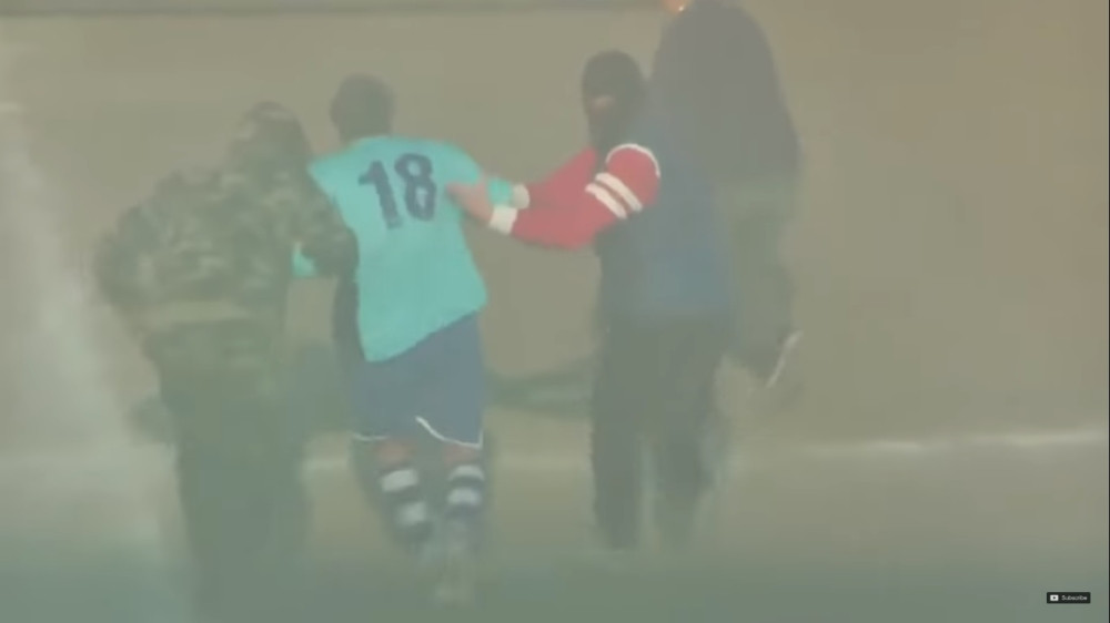 Ovako nešto nije viđeno u istoriji sporta! HELIKOPTER SLETEO, izleteli maskirani i naoružani momci i DRAMA JE POČELA! (VIDEO)