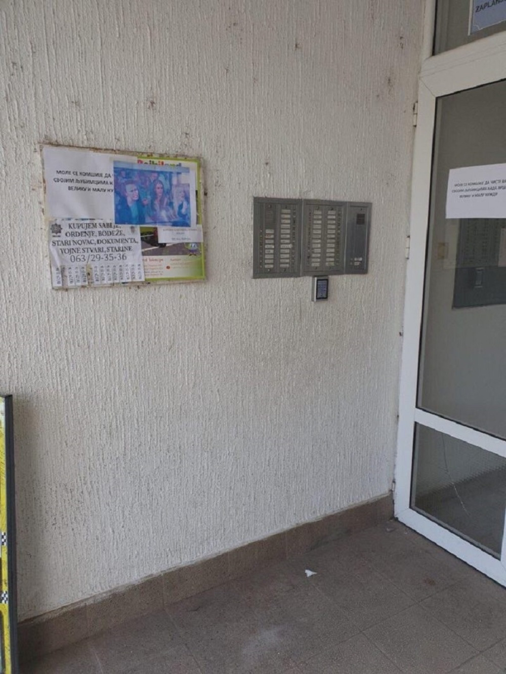 Luka je krenuo da izlazi iz svog stana, a prizor koji je zatekao u hodniku svoje zgrade je zaista neverovatan! (FOTO)