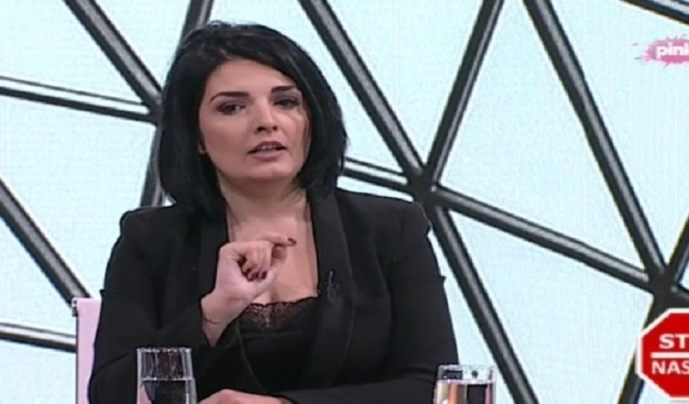 Udovica Olivera Ivanovića na skupu Budućnost Srbije