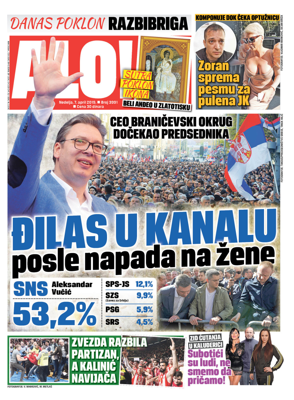 Kada bi izbori sutra bili održani, Đilasov Savez ne bi imao ni dvocifren procenat glasova! ČITAJTE U ALO!