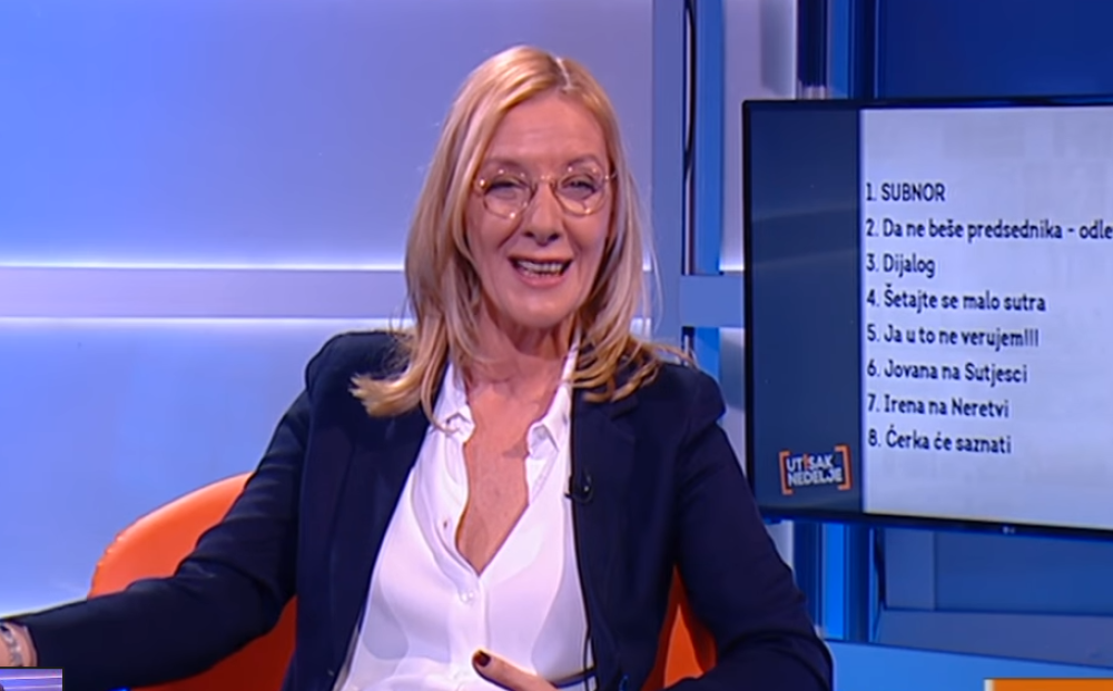 Olja Bećković posle ovog može samo da sedne i kaže samoj sebi: "Hvala, laku noć"!