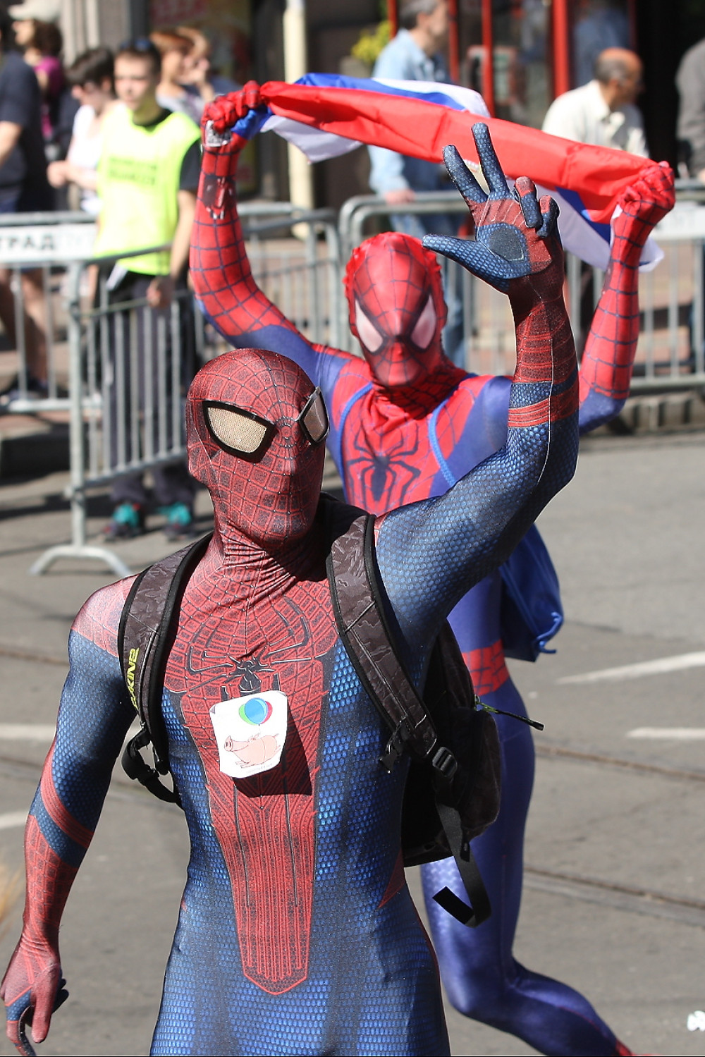 Beogradom trčali Supermen, Betmen, Spajdermen, Dart Vejder...