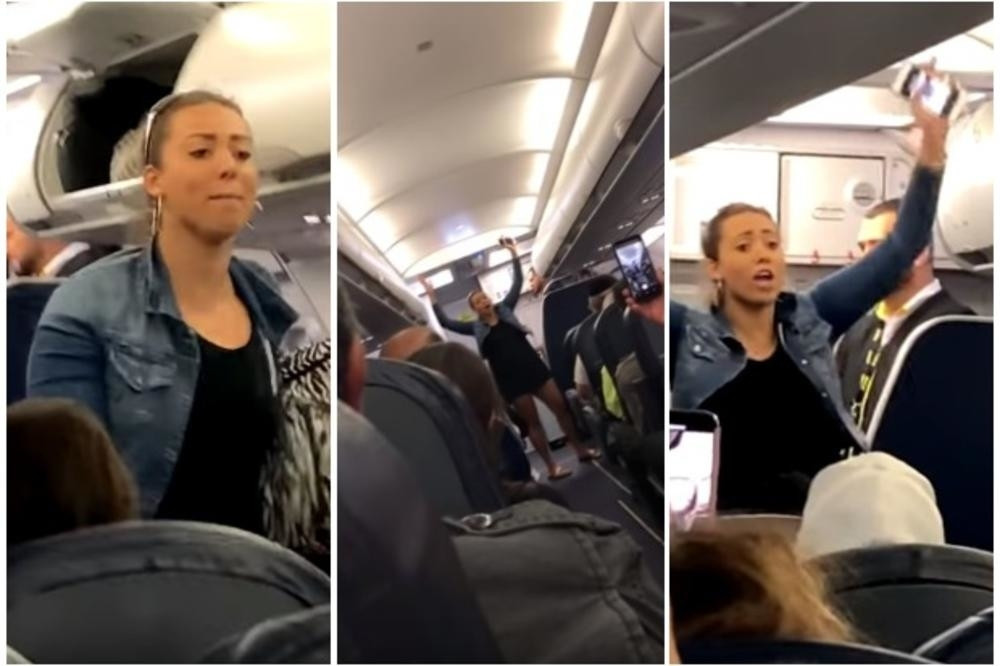Napila se u avionu pa SKINULA GAĆE, divljala u kabini od putnika do putnika, pa svima POKAZALA DU*E! (VIDEO)