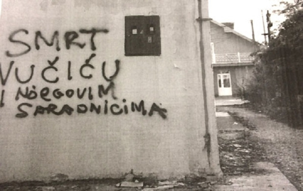 Smrt Vučiću i njegovim saradnicima!