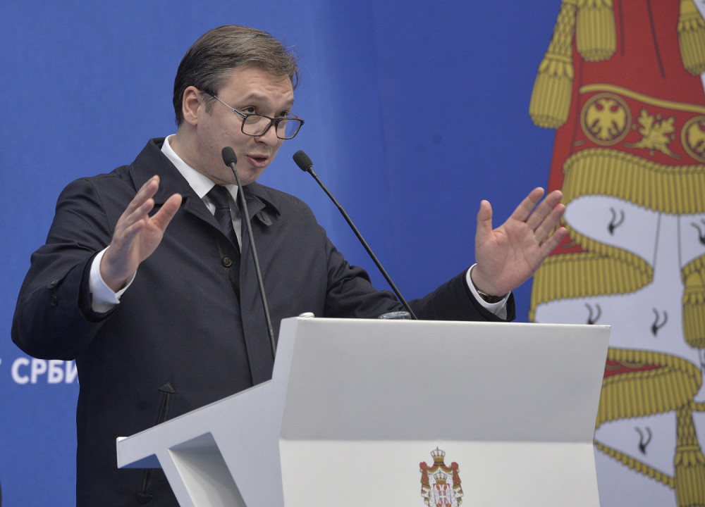 Predsednik Vučić tokom govora u Novom Sadu, poslao poruku Putinu!