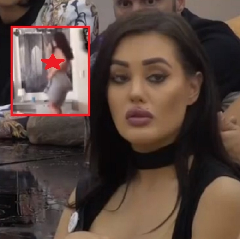 Pušten snimak Ane Korać na kome je GOLA! Grudi landarale na sve strane, a ono što radi je... (18+)