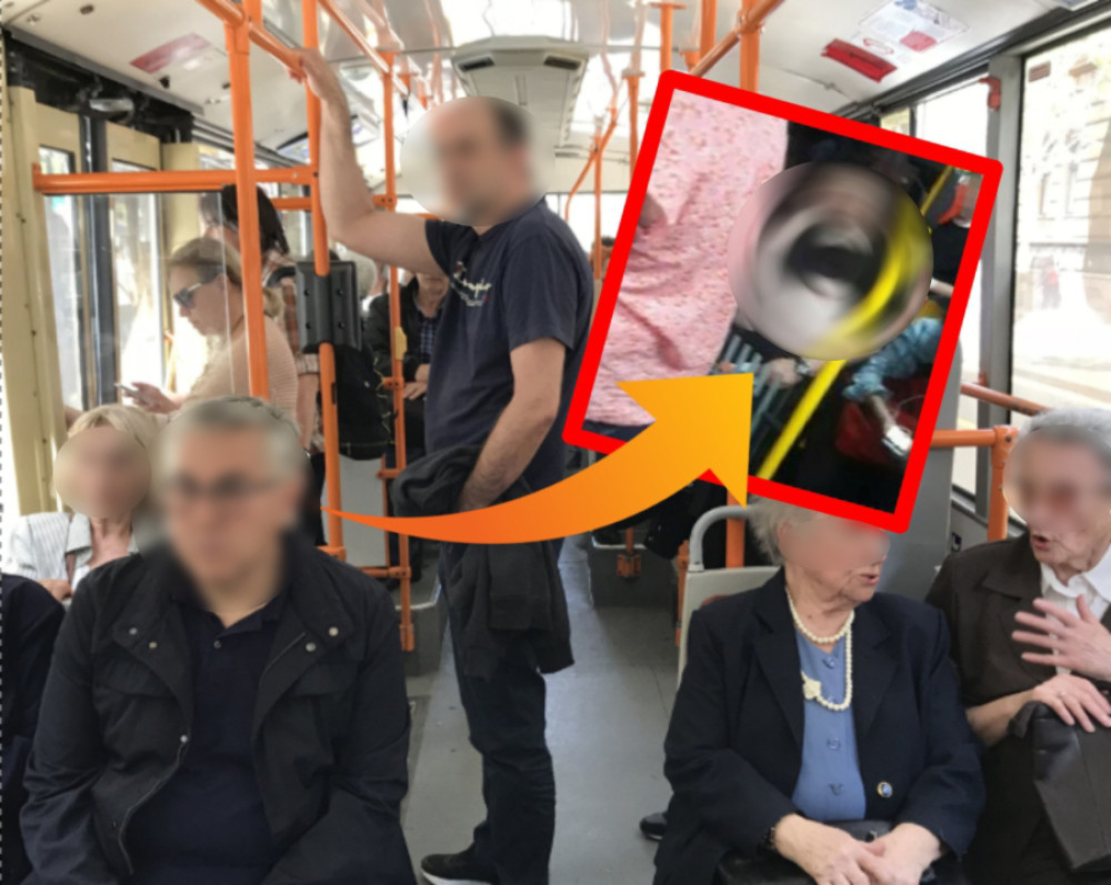 Majica se malo zadigla i CELE ISPALE, sugrađani gledaju u šoku! JU NAOPAKO (FOTO)