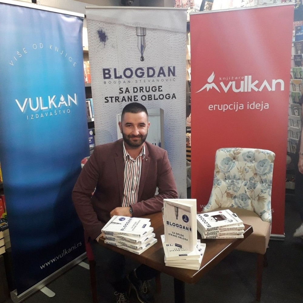 Završena književna turneja Bogdana Stevanovića Blogdana