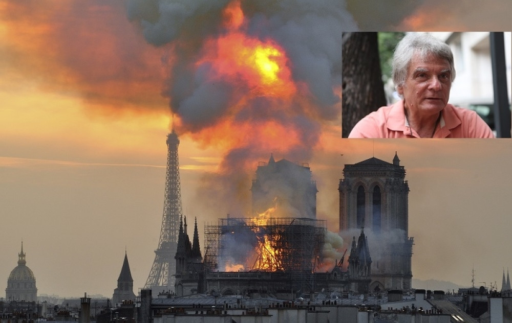 Dule Savić se oglasio zbog požara u Notr Damu! (FOTO)