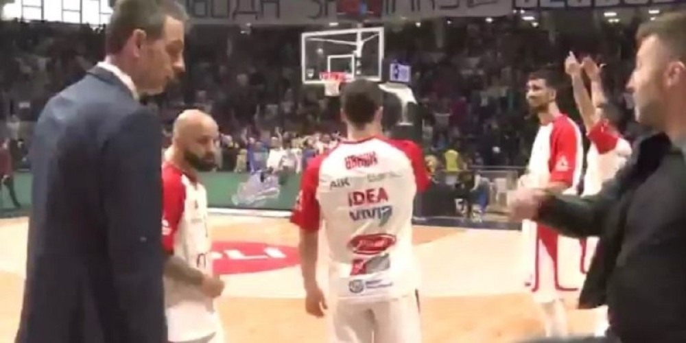 Sin ministra policije i sin glavnog Milovog savetnika pljuvali košarkaše Zvezde! (VIDEO)