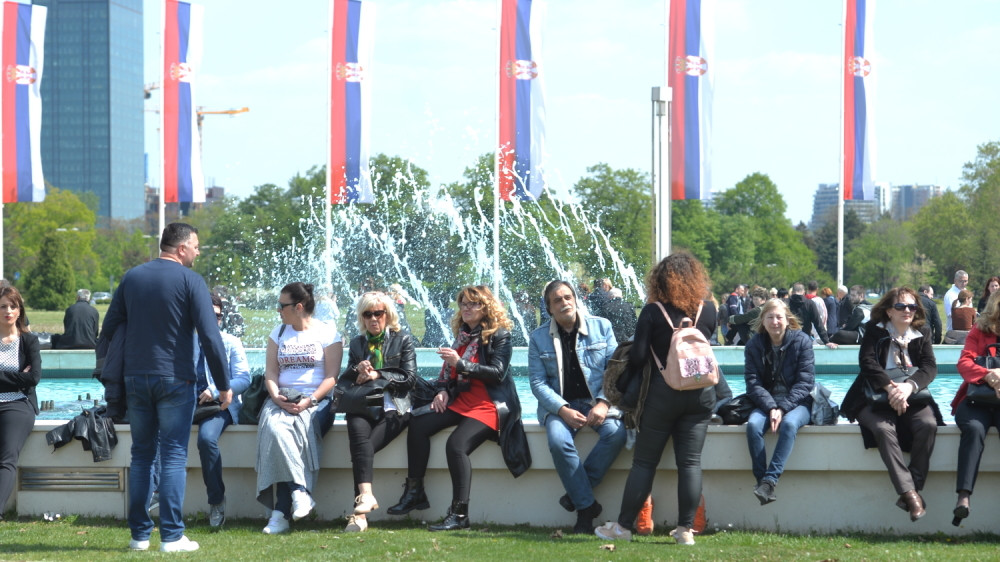 "Došao sam da dam podršku Vučiću, jedino borba se računa, mi smo BORCI"