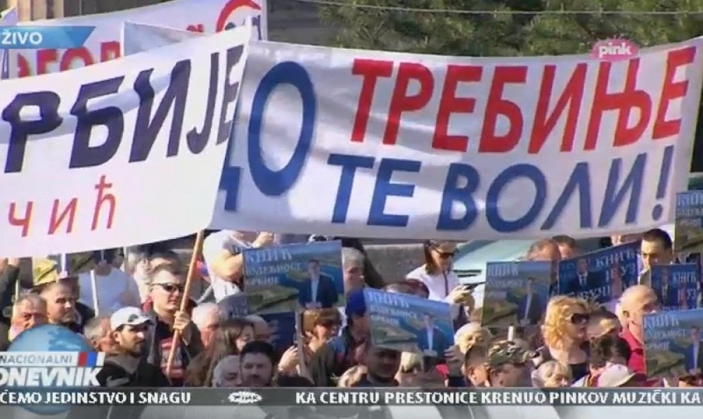 Trebinje i Republika Srpska vole Vučića!