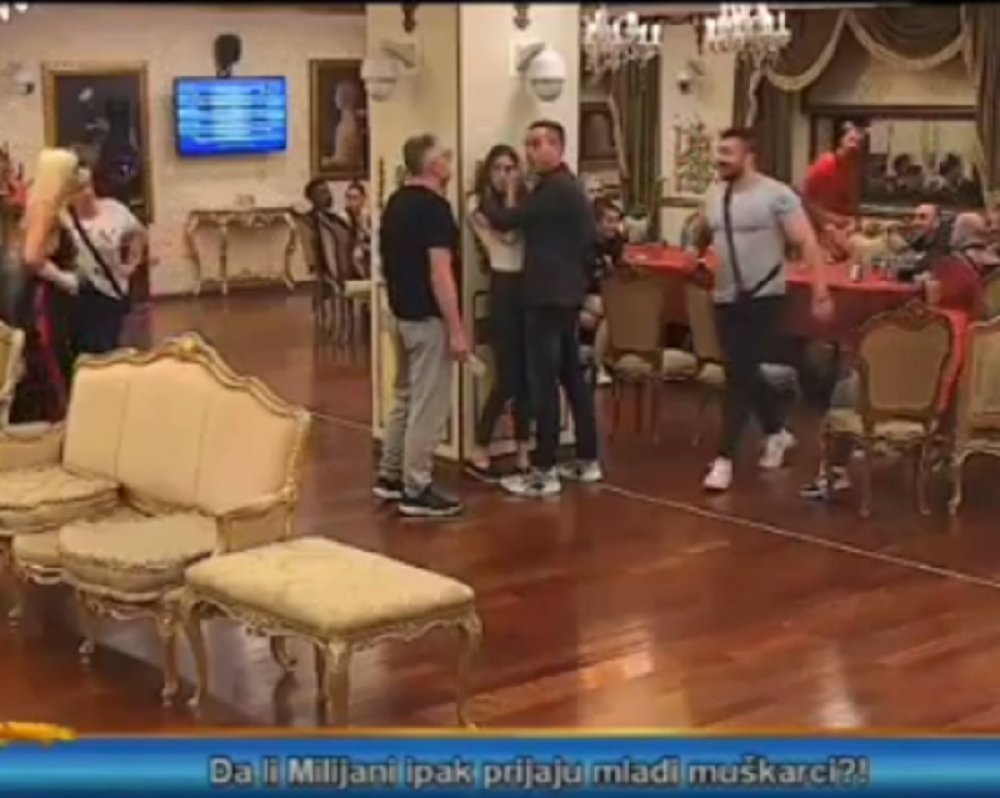 Užas u vili Parova! Milojko poludeo, brutalno odgurnuo Milijanu, a zatim FLAŠOM GAĐAO Požgaja! (VIDEO)