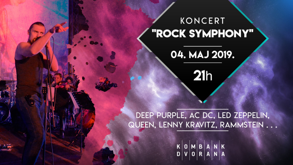 "Rock Symphony" iz Bitolja 4. maja u Kombank dvorani!