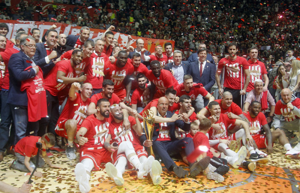 Košarkaši Crvene zvezde započeli pripreme za sledeću sezonu (FOTO)