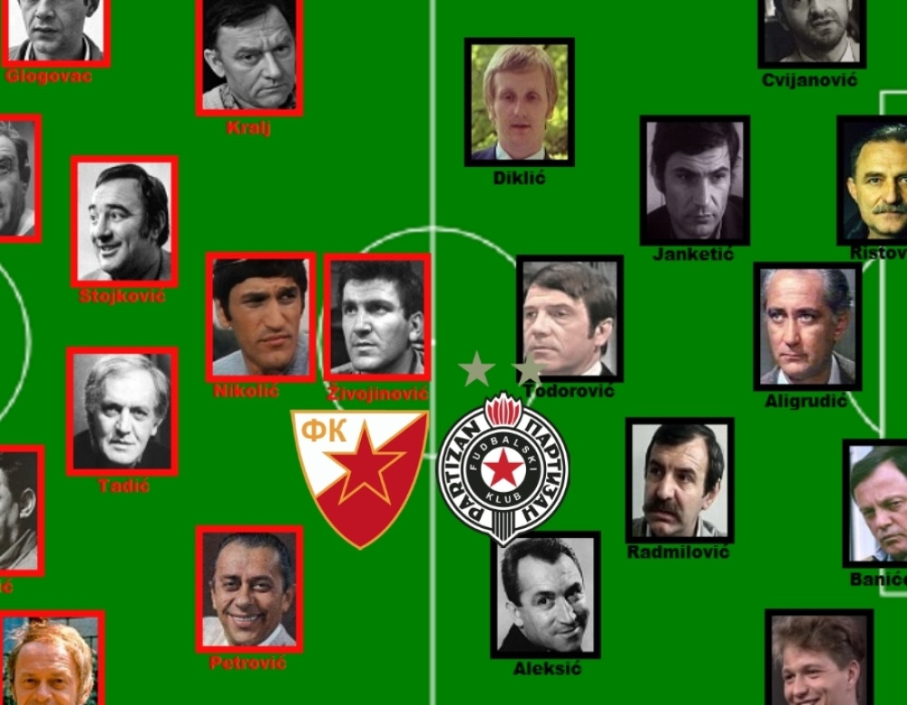Zvezda ima Bate, Gagu, Glogovca, Čkalju, a Partizan Radmilovića, Boru, Miju, Bjelu... ko bi pobedio? (FOTO)