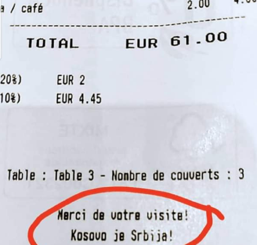 Srbin se zaposlio u restoranu u Parizu, pa promenio potpis na računima, ove reči urezuju se u glavu SVIM GOSTIMA! (FOTO)