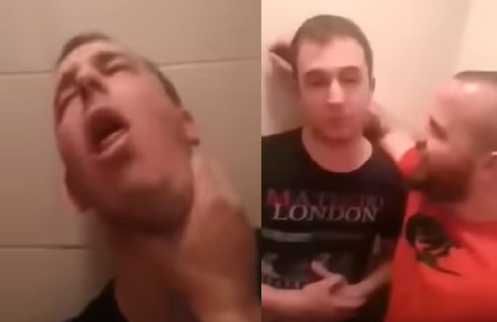 Vođa navijača davio i šamarao konobara! (VIDEO)