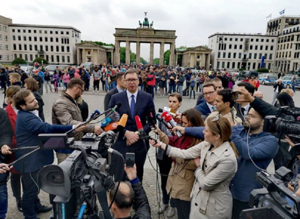 Nemački mediji napali Vučića u Berlinu, začepio im usta KRATKO I JASNO!