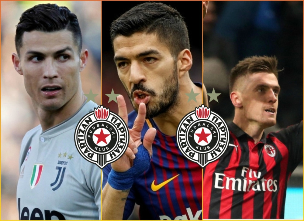 Ronaldo, Suarez i Pjontek! Samo beogradski crno-beli mogu da se pohvale ovakvim imenima