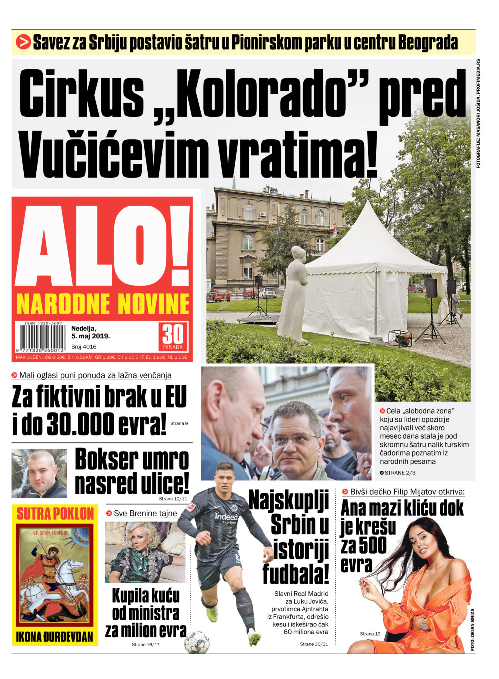 Ana mazi kli*u dok je kre*u za 500 evra! ČITAJTE U ALO!