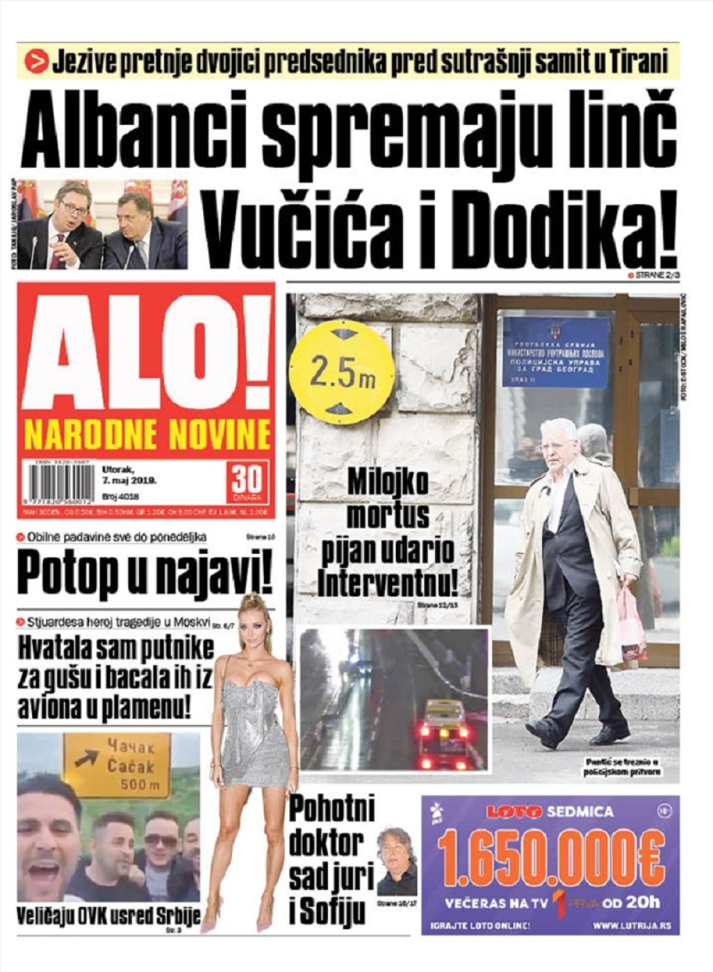 Šiptari spremaju napad na Vučića i Dodika! VIŠE ČITAJTE U ALO!
