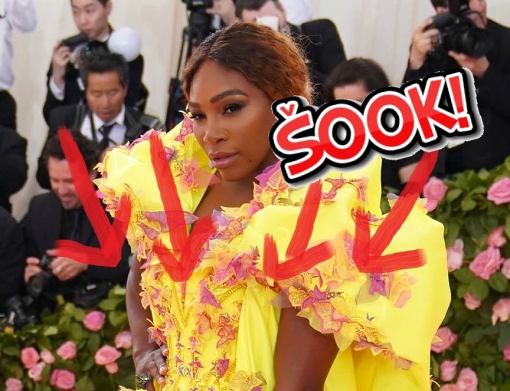 Serena Vilijams na svečanost obukla haljinu koja malo otkriva, ali kada su prisutni pogledali DOLE imali su šta i da vide (FOTO)