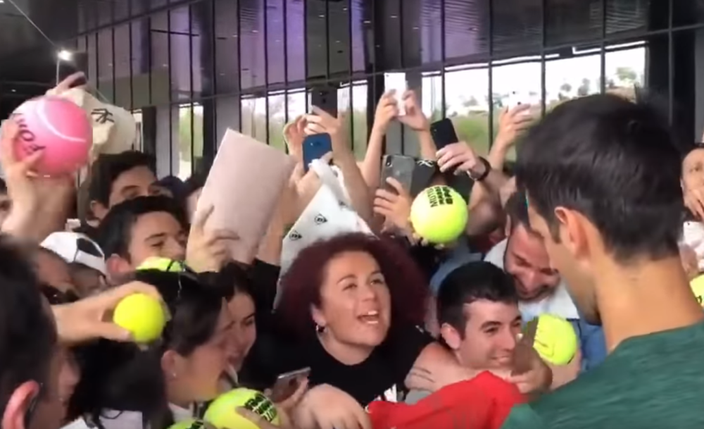Kada su videli Đokovića nastao je delirijum, šta će reći Nadal na ovo! (VIDEO)