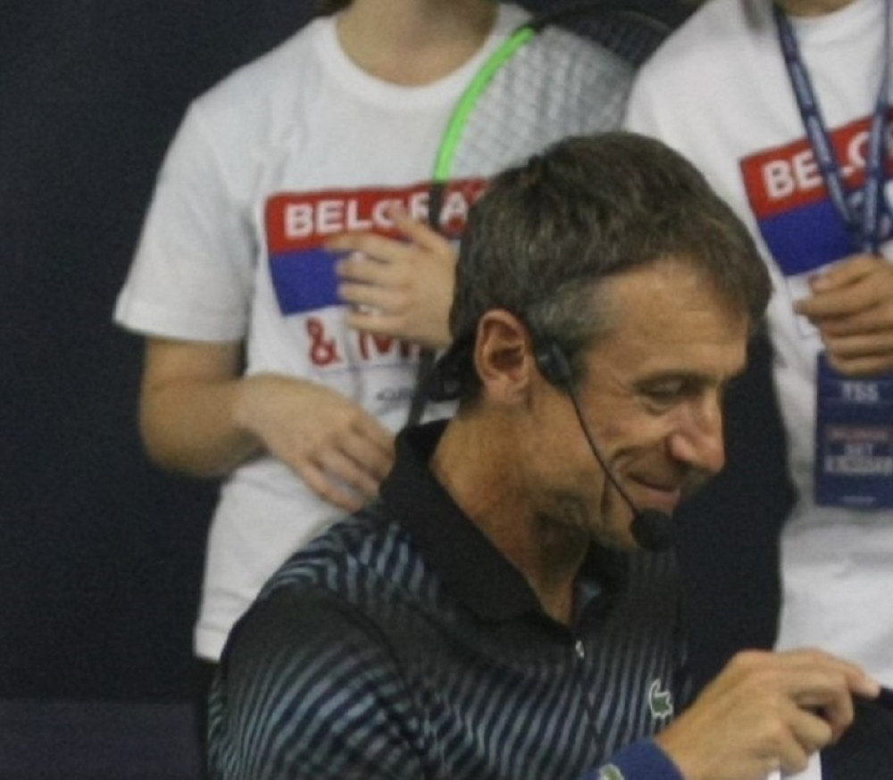 Došao u Srbiju, oduševio se mladim teniserima, a onda dobio poklon zbog kog će nas VEČNO PAMTITI (FOTO)