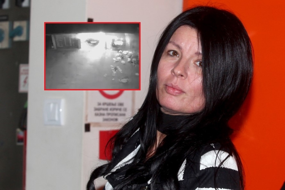 Pogledajte kako su napadači ZAPALILI AUTOMOBIL Maje Marijane! Snimak sa sigurnosnih kamera otkriva sve! (VIDEO)