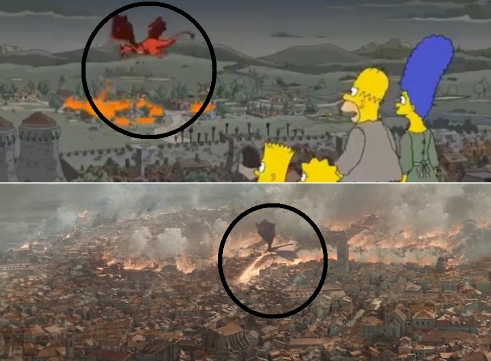 Simpsonovi opet predvideli budućnost! Ova scena je još pre 2 godine otkrila šta će se desiti u Igri prestola!