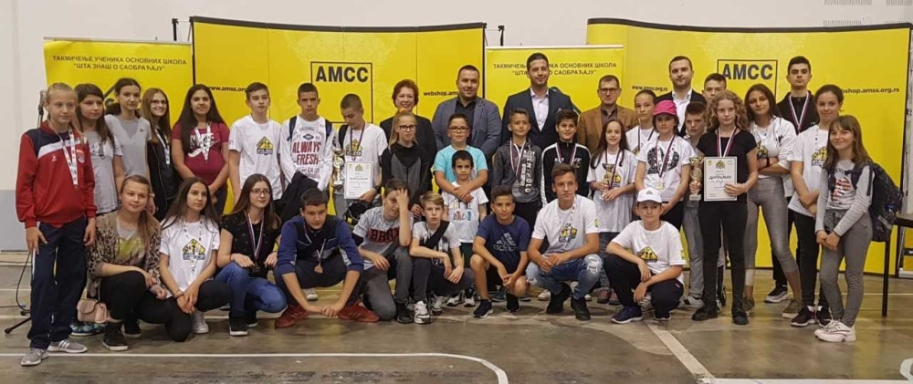 Uspešno organizovano 50. po redu takmičenje osnovaca - „Šta znaš o saobraćaju“